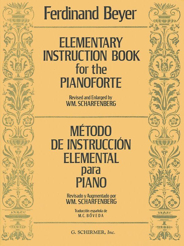 Beyer - Elementary Instruction for the Piano by Ferdinand Beyer, 80 Pages, G. Schirmer