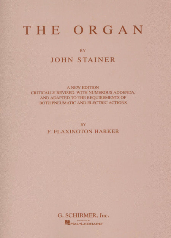 Stainer Organ (1937) Arr.Harker
