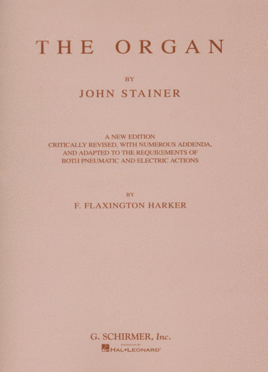 Stainer Organ (1937) Arr.Harker