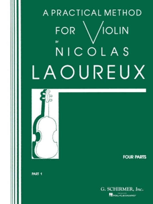 Laoureux - A Practical Method For Violin Part 1 Softcover Book (Violin)