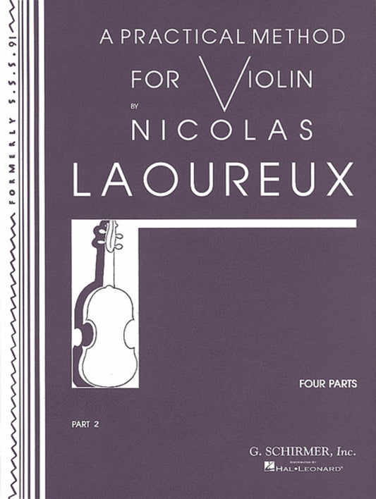 Laoureux Practical Method Book.2 Violin