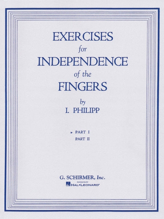 Phillips Exercises Piano Book 1