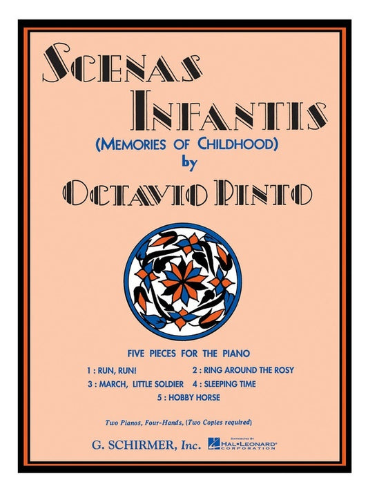Pinto Scenas Infantis 2 Pianos 4 Hnds