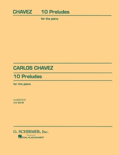 Chavez 10 Preludes For Piano