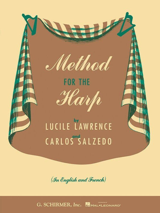 Lawrence Method for the Harp by Ed Salzedo, G. Schirmer, Inc., 80 Pages