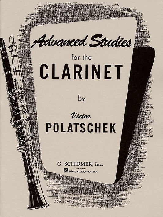 POnline Audiotschek - Advanced Studies For Clarinet (Softcover Book)