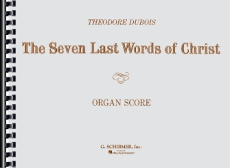Dubois 7 Last Words Of Christ Organ Scor — view 2