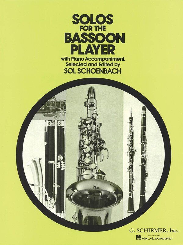 Solos for the Bassoon Player - Bassoon/Piano by G. Schirmer, Inc.