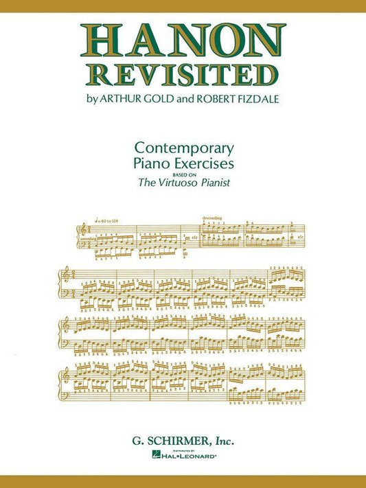 Hanon Revisited Contemporary Piano Exercises by G. Schirmer, Inc. - 120 Pages