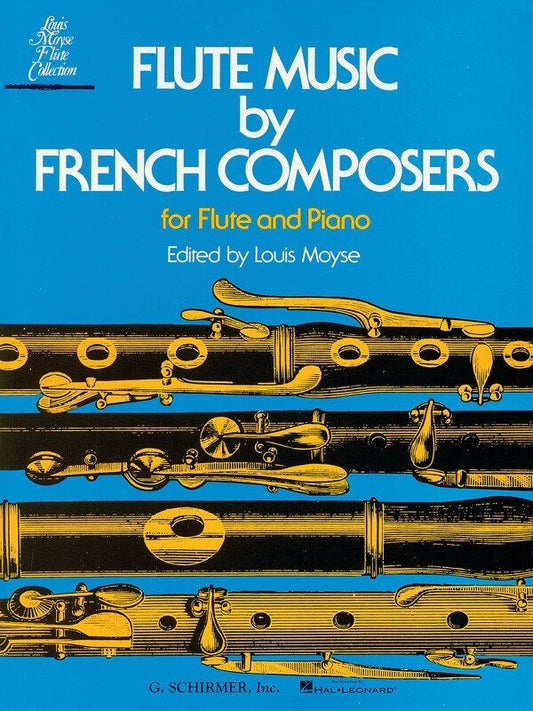 Flute Music by French Composers for Flute and Piano, 104 Pages, G. Schirmer