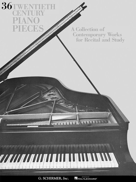 36 Twentieth Century Piano Pieces - Piano Solo, G. Schirmer, Inc., 200 Pages