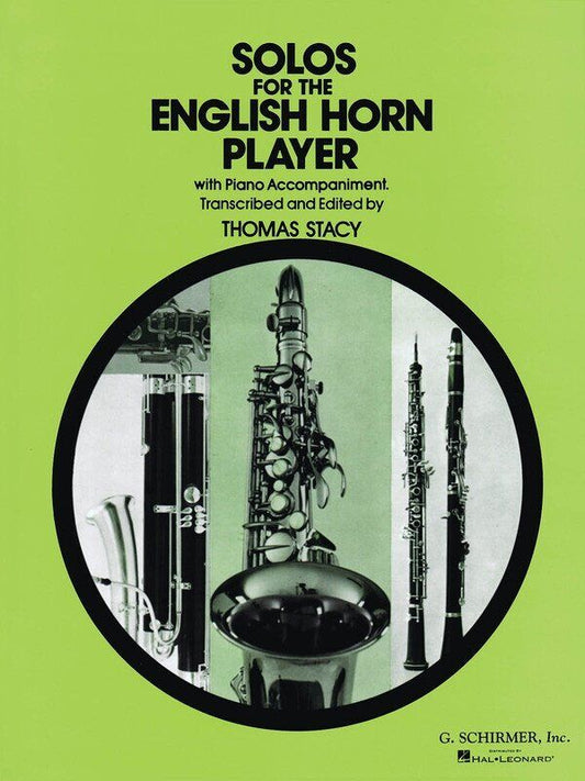 Solos for the English Horn Player - Cor Anglias/Piano by G. Schirmer, Inc.