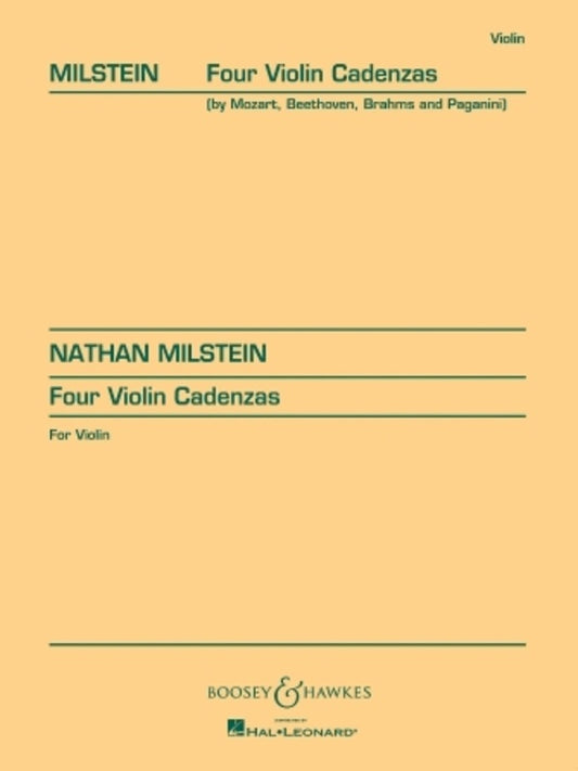 4 Violin Cadenzas