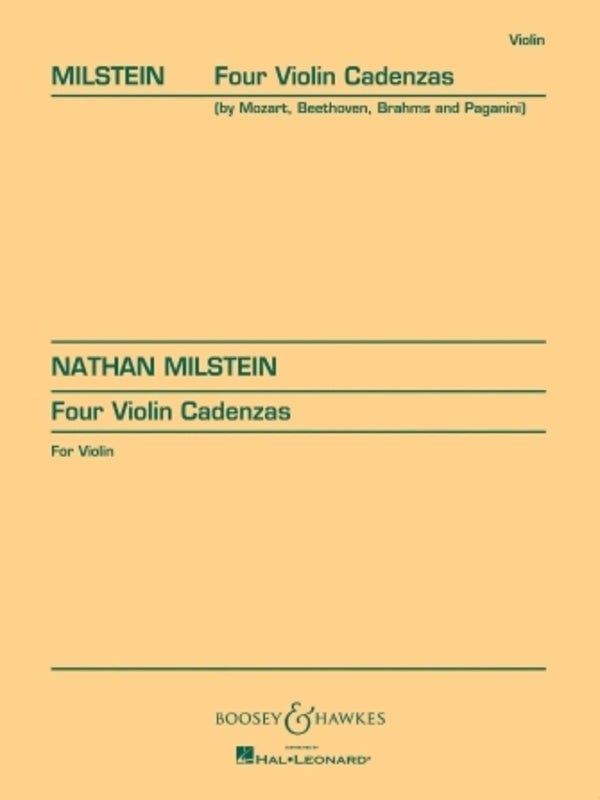 4 Violin Cadenzas — view 2