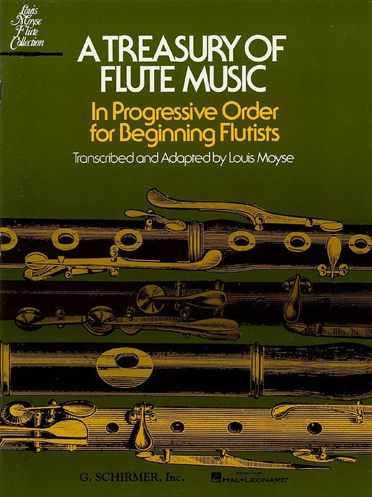 A Treasury Of Flute Music Flute/Piano Ed Moyse (Softcover Book)