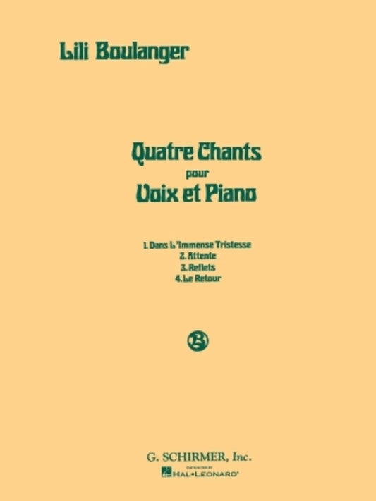 Four Songs Voice/Piano