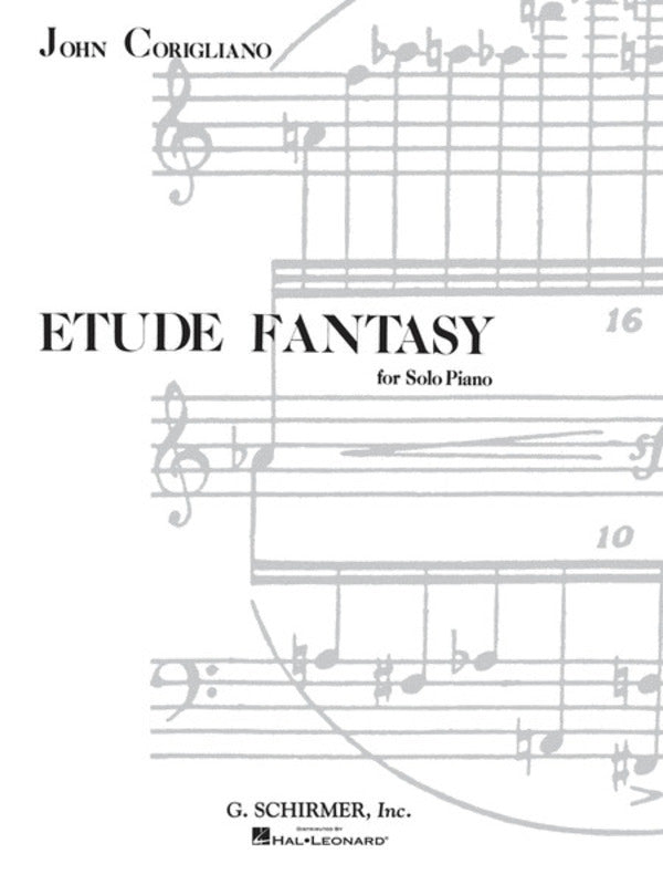 Corigliano - Etude Fantasy For Solo Piano (Softcover Book)
