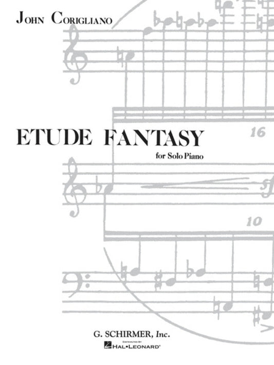 Corigliano - Etude Fantasy For Solo Piano (Softcover Book)