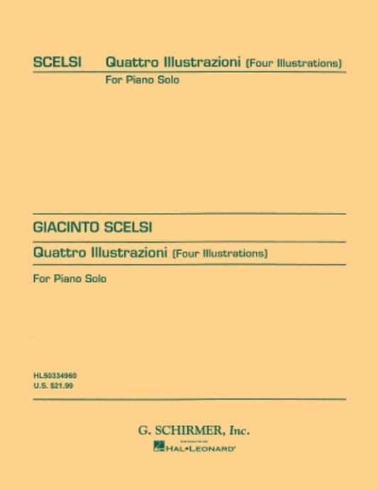 Scelsi Quattro Illustrazioni Piano