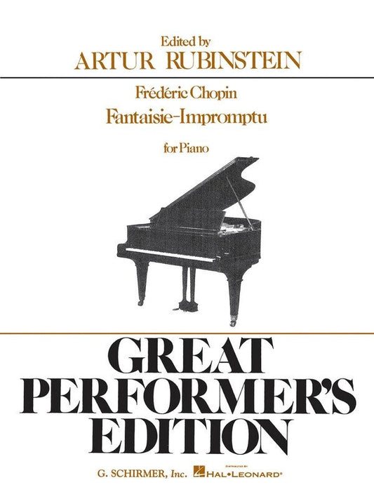 Chopin - Fantasy Impromptu For Piano (Softcover Book)