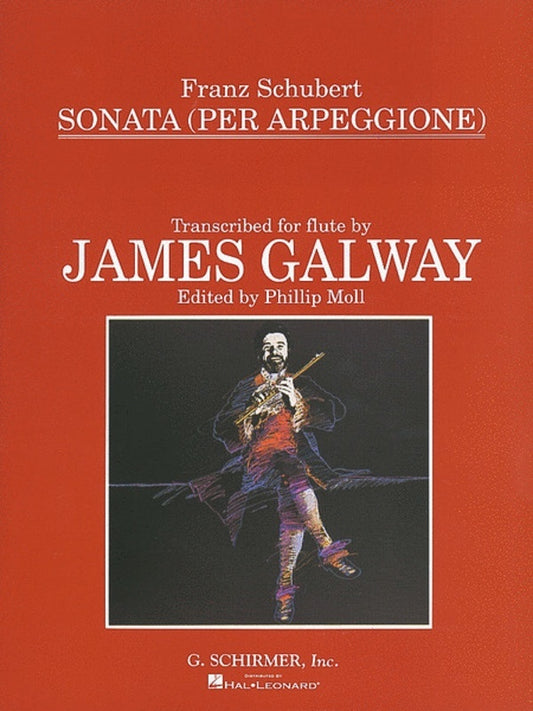 Schubert - Sonata Arpeggione For Flute/Piano (Softcover Book)