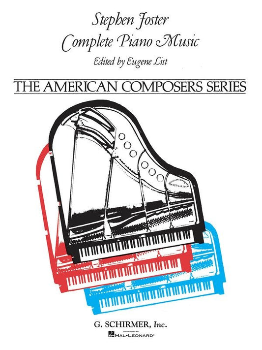 Stephen Foster - Complete Piano Music (Softcover Book)
