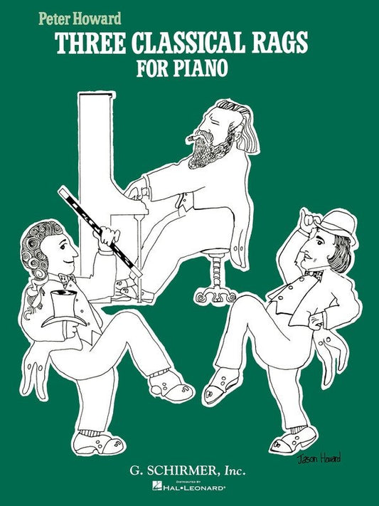 Howard - 3 Classical Rags For Piano (Softcover Book)