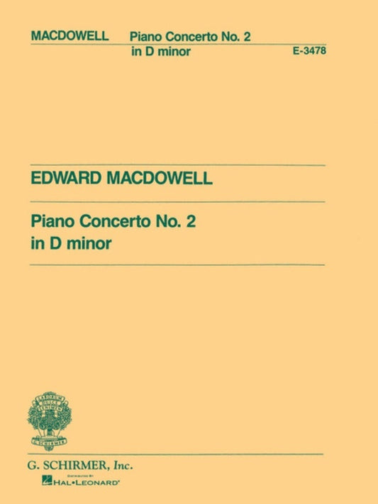 MaCDowell - Piano Concerto N0 2 D Minor 2P4H (Softcover Book)