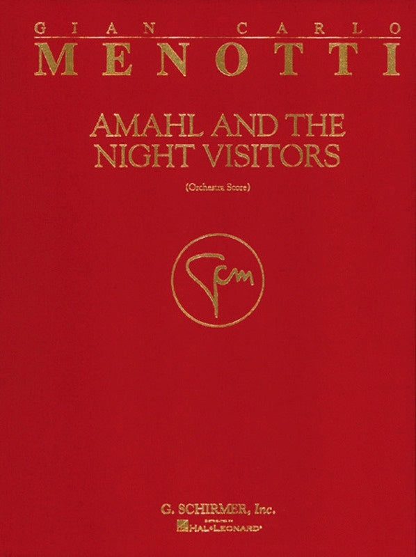 Schirmer - Menotti - AmaHL And The Night Visitors Full Score Cloth