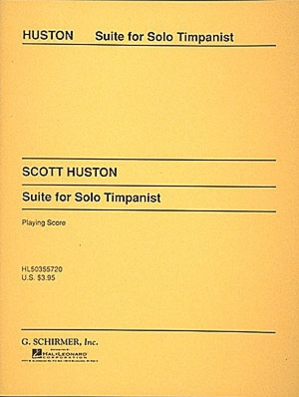 Huston Suite Solo Timpanist