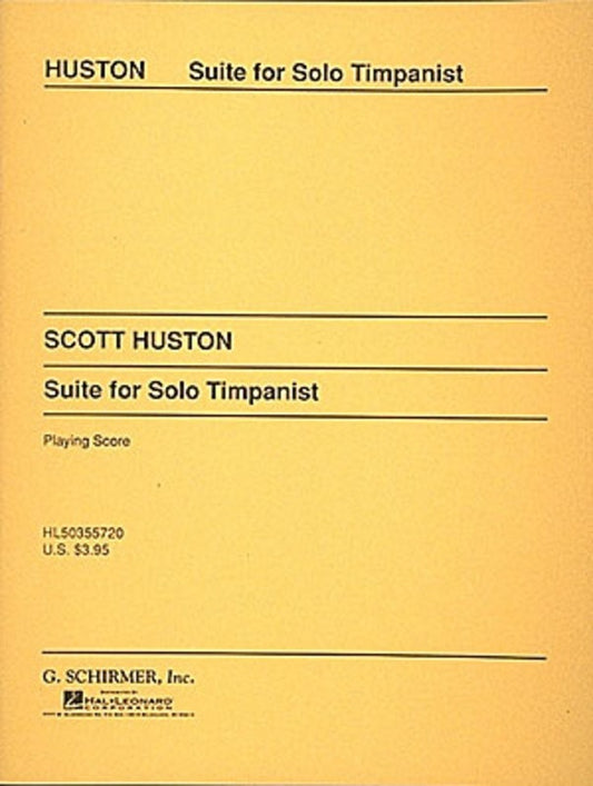 Huston Suite Solo Timpanist