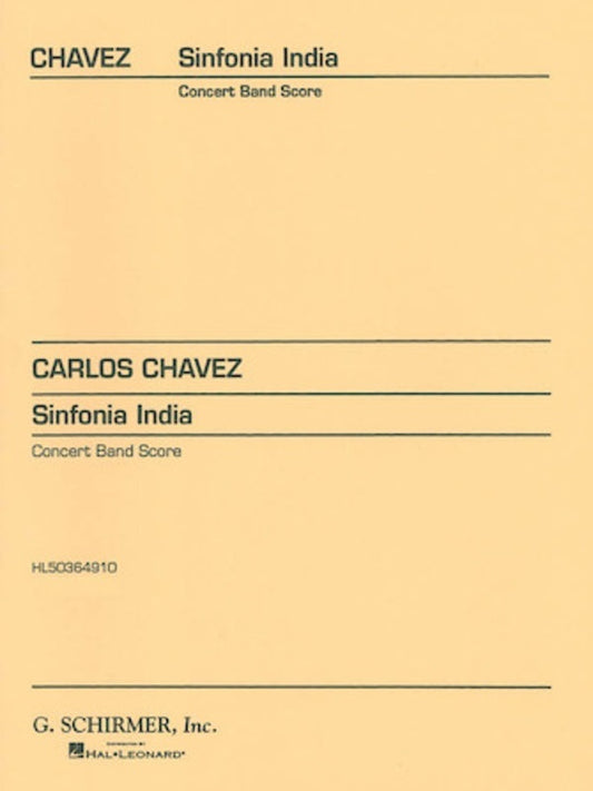 Chavez - Sinfonia India Cb Full Score Score