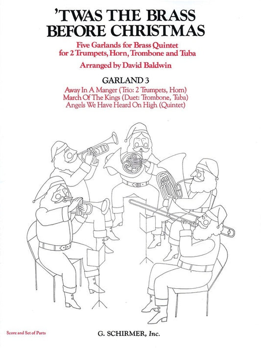 Twas Brass Before Xmas Garland 3 Book