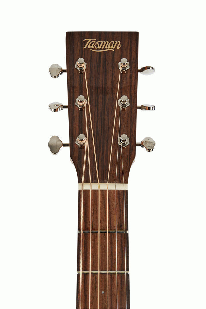 Tasman TA200D-E Drop Shoulder Dreadnought Acoustic Electric With Premium Hard Case — view 2