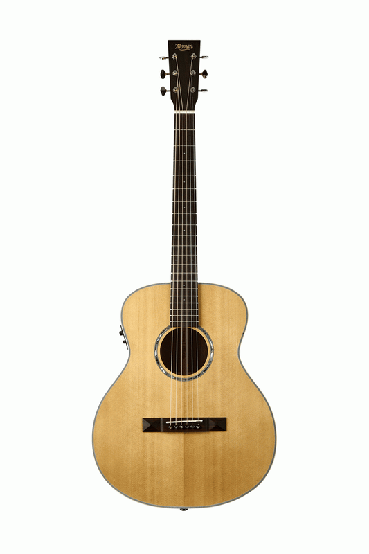 Tasman TA100M-E Mini Jumbo Acoustic Electric With Hard Case
