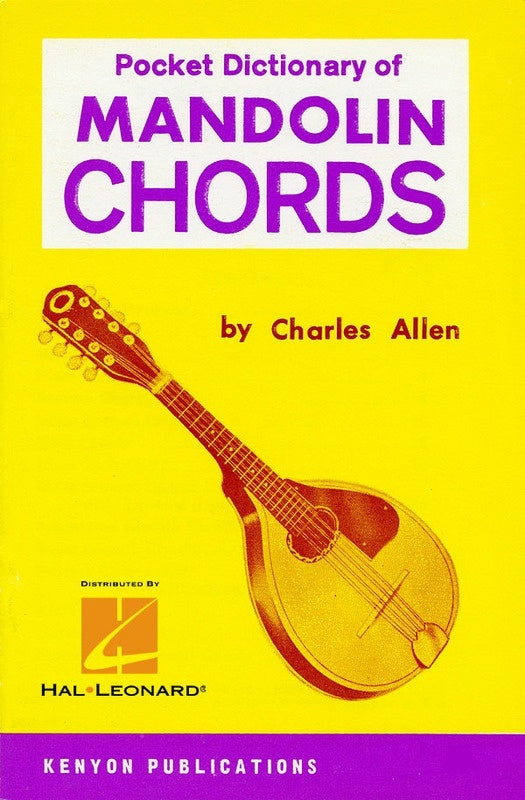Pocket Dictionary Of Mandolin Chords