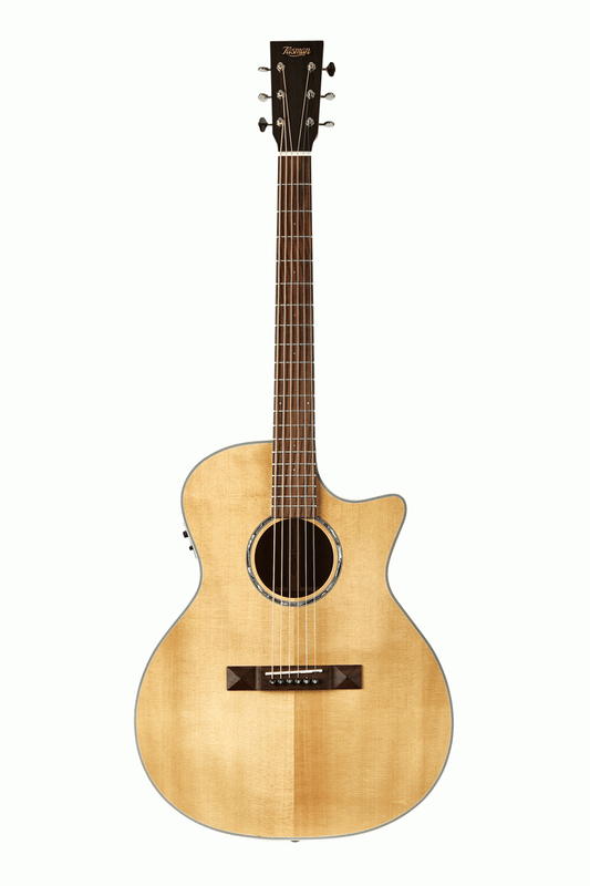 Tasman TA200GS-CE Grand Symphony Acoustic Electric With Premium Hard Case