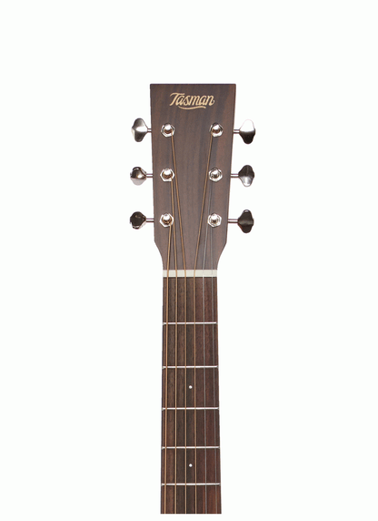 Tasman TA150O-E Om Acoustic Electric With Premium Hard Case — view 2