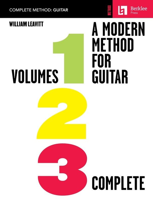 A Modern Method for Guitar, Vol. 1/2/3 — Complete (Berklee Methods)