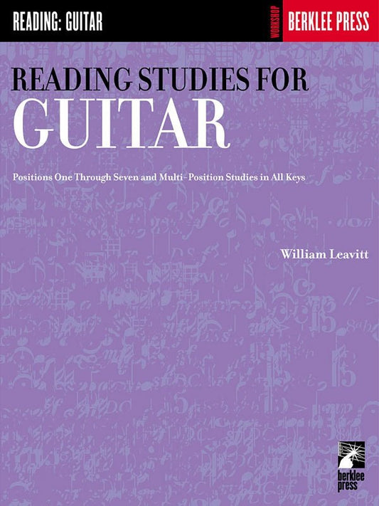 Reading Studies for Guitar by Berklee Press