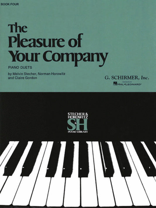 Pleasure Your Company Book.4 Piano Duets