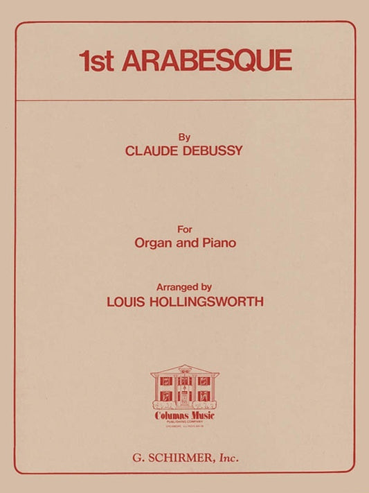 Debussy Arabesque N.1 Organ and Piano