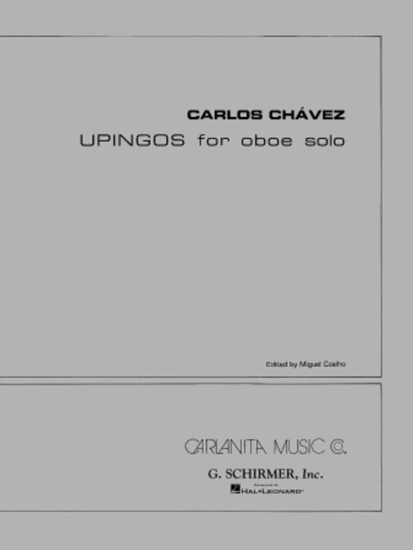 Chavez - Upingos For Oboe Solo