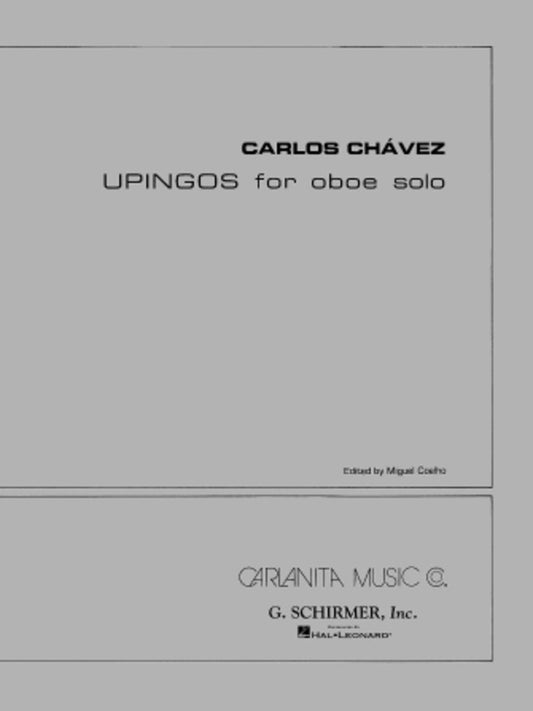 Chavez - Upingos For Oboe Solo