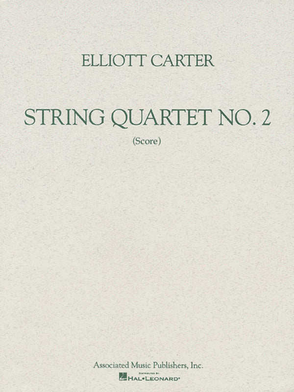 Carter String Quartet N.2 Score