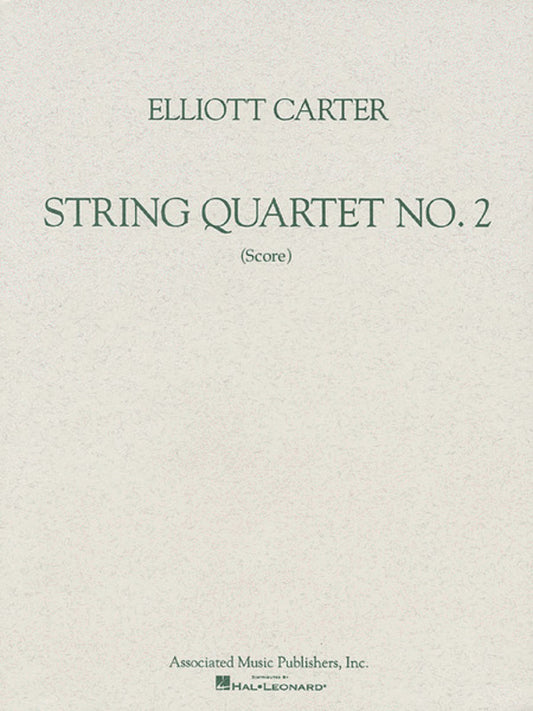 Carter String Quartet N.2 Score