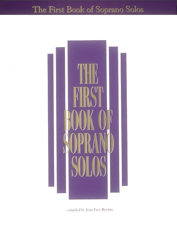 Schirmer - First Book Soprano Solos
