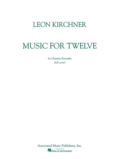 Kirchner - Music For Twelve Full Score — view 2