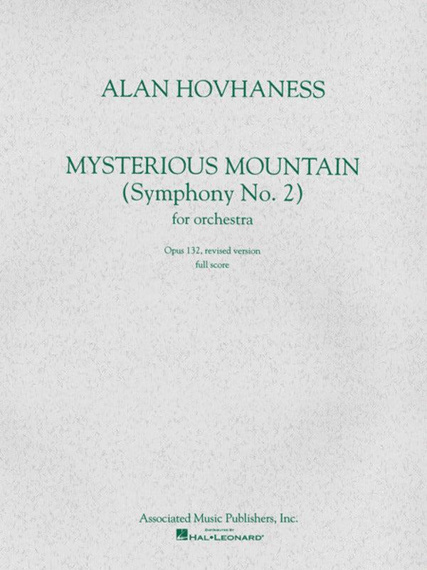 Hovhaness - Mysterious Mountain Orch Full Score