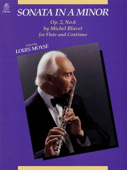 Blavet Sonata Am Op 2 No.6 Flute/Piano